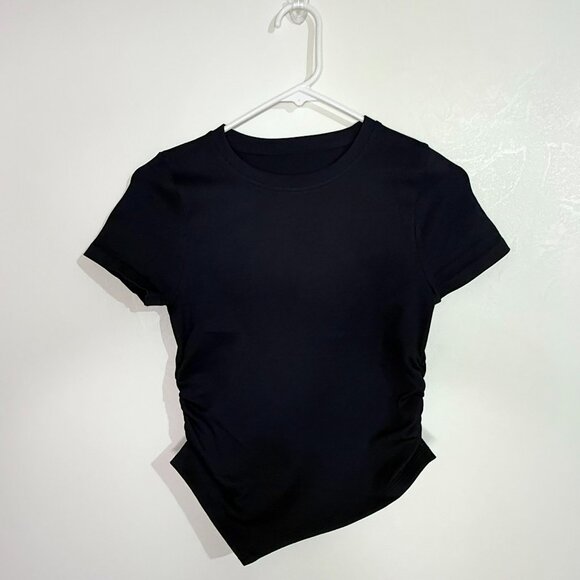 OQQ Tops - OQQ Womens Short sleeve Crew neck Rushed Tee Shirt